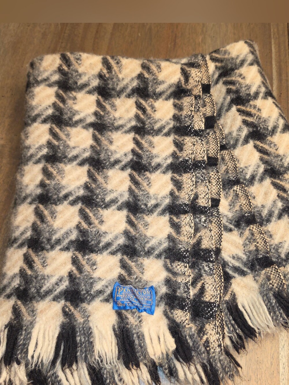 Vintage Pendelton Wool Throw Blanket